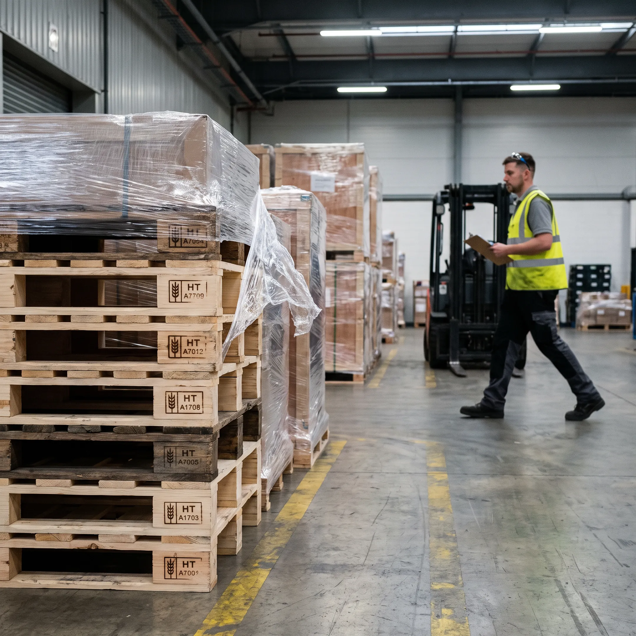 International export pallets