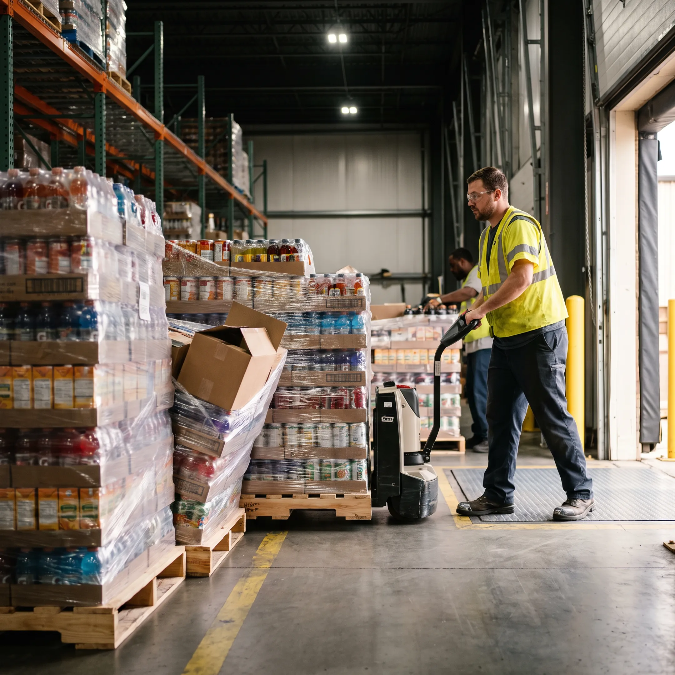 Food and beverage pallet operations