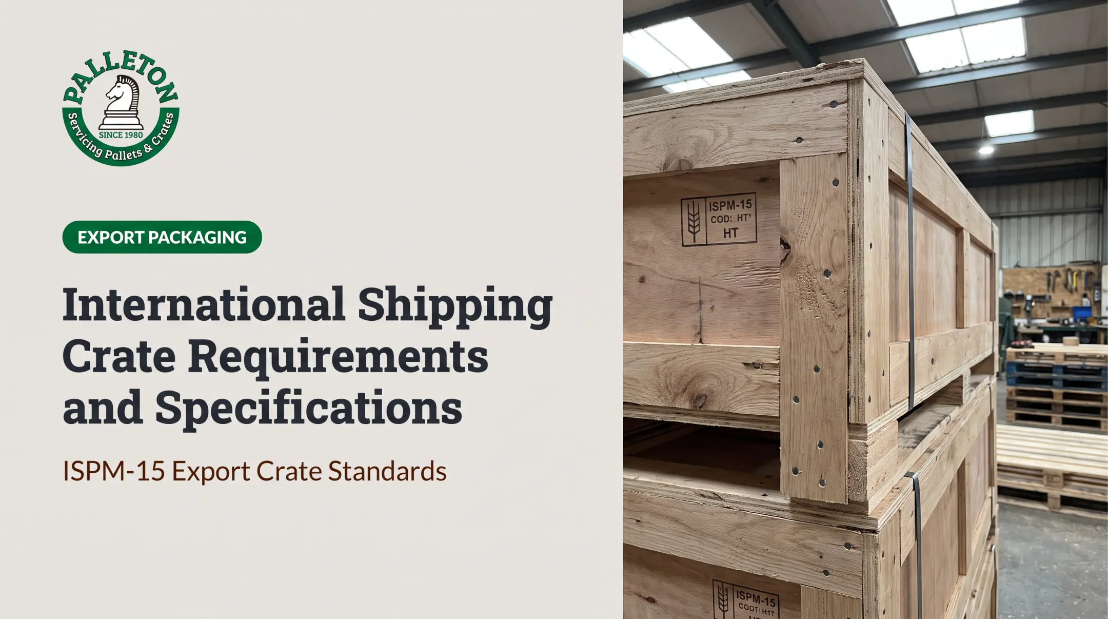 International Shipping Crate Requirements and Specifications