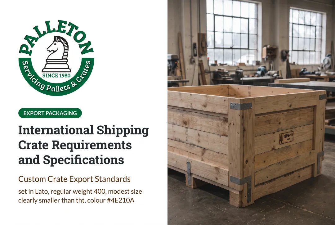 International Shipping Crate Requirements and Specifications