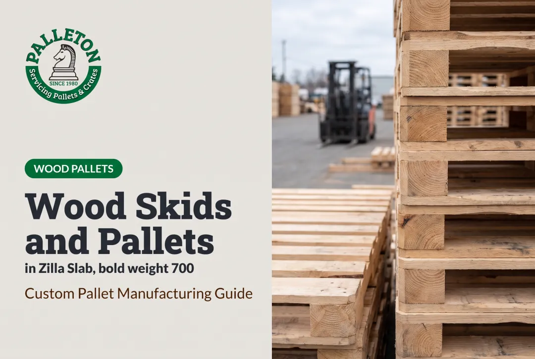 Wood Skids and Pallets