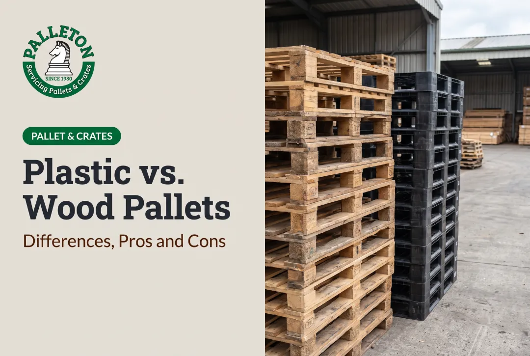 Plastic vs. Wood Pallets: Differences, Pros and Cons
