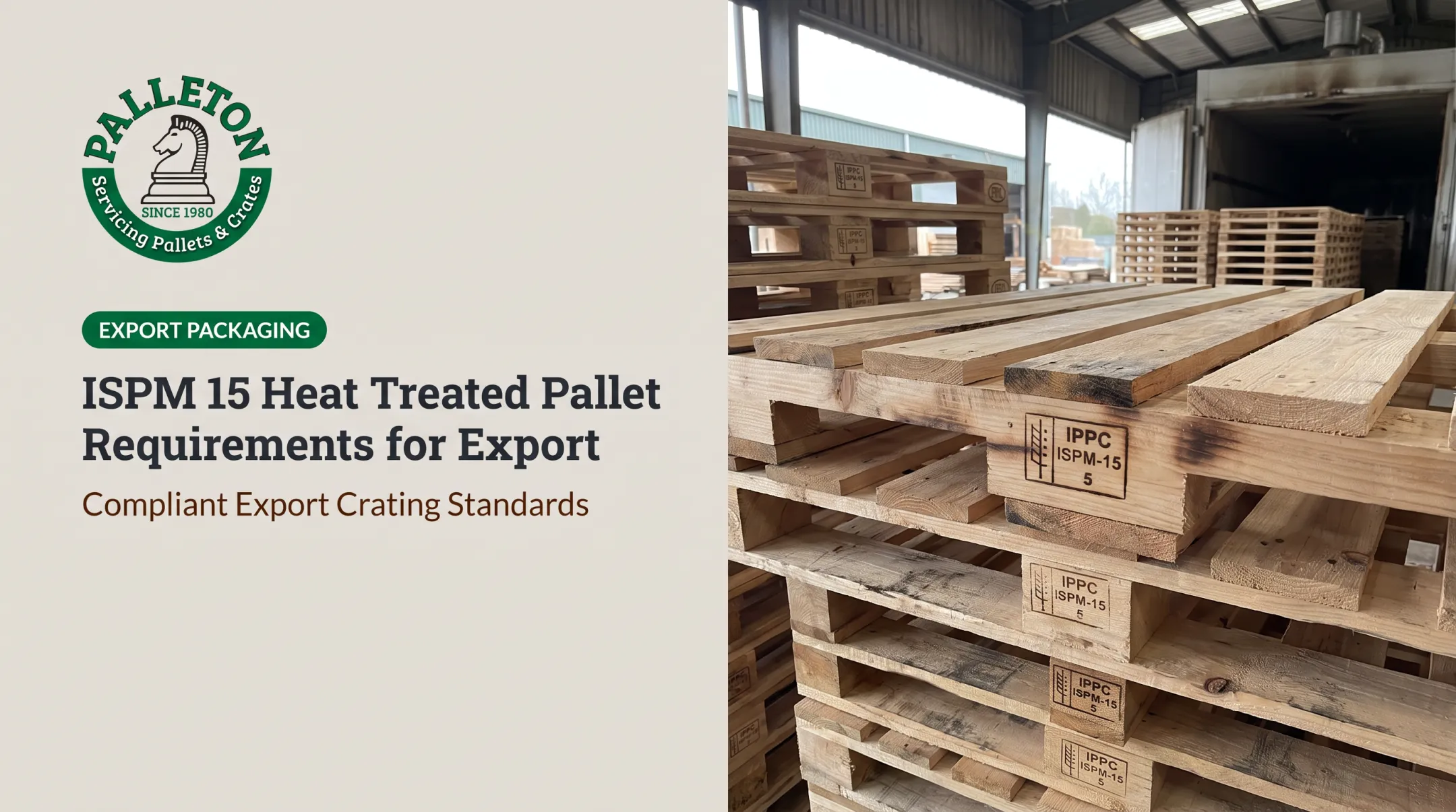 ISPM 15 Heat Treated Pallet Requirements for Export