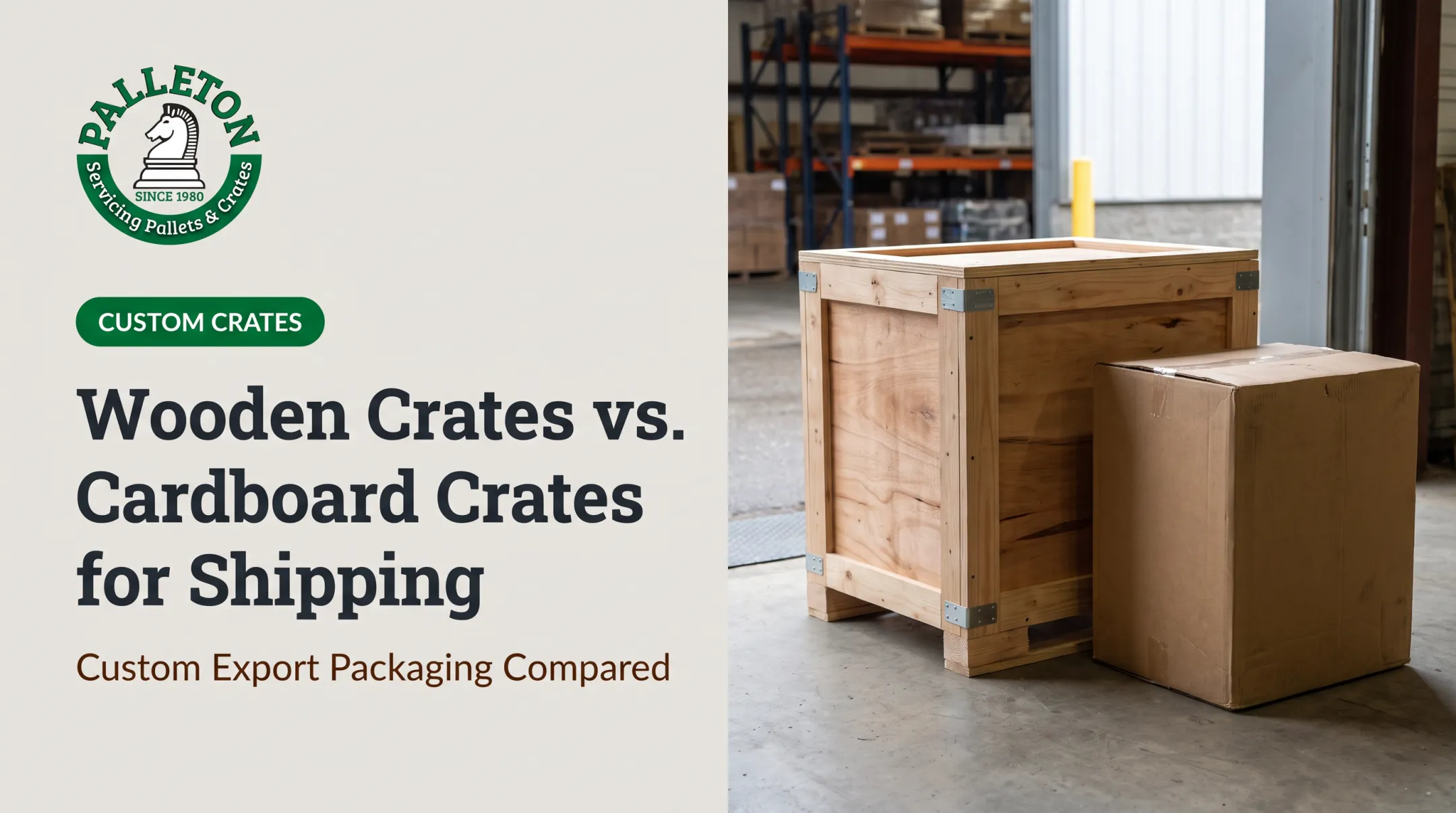 Wooden Crates vs. Cardboard Crates for Shipping