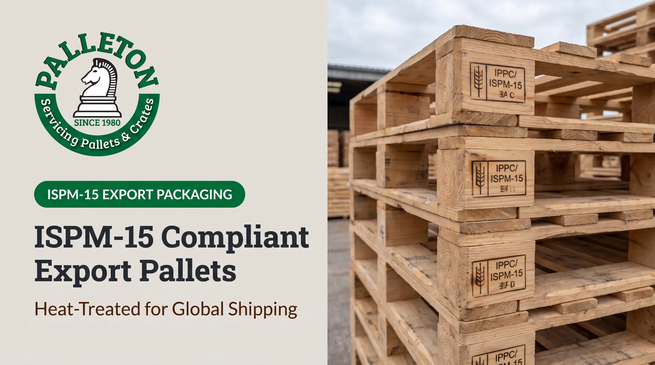 ISPM-15 Compliant Export Pallets