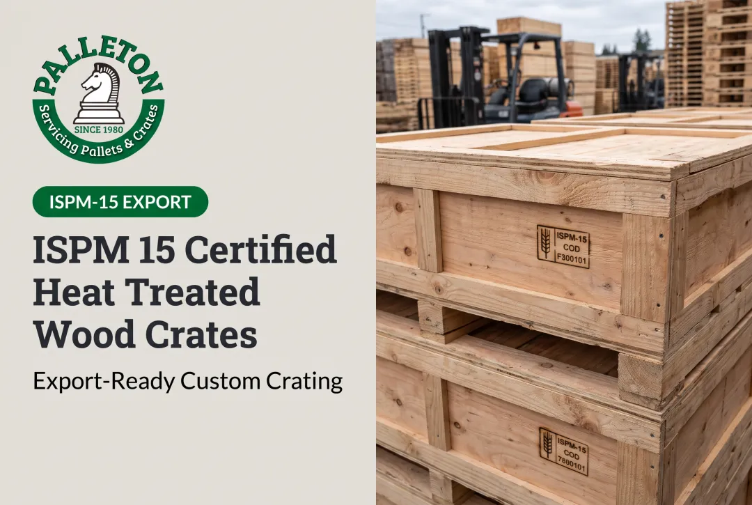 ISPM 15 Certified Heat Treated Wood Crates