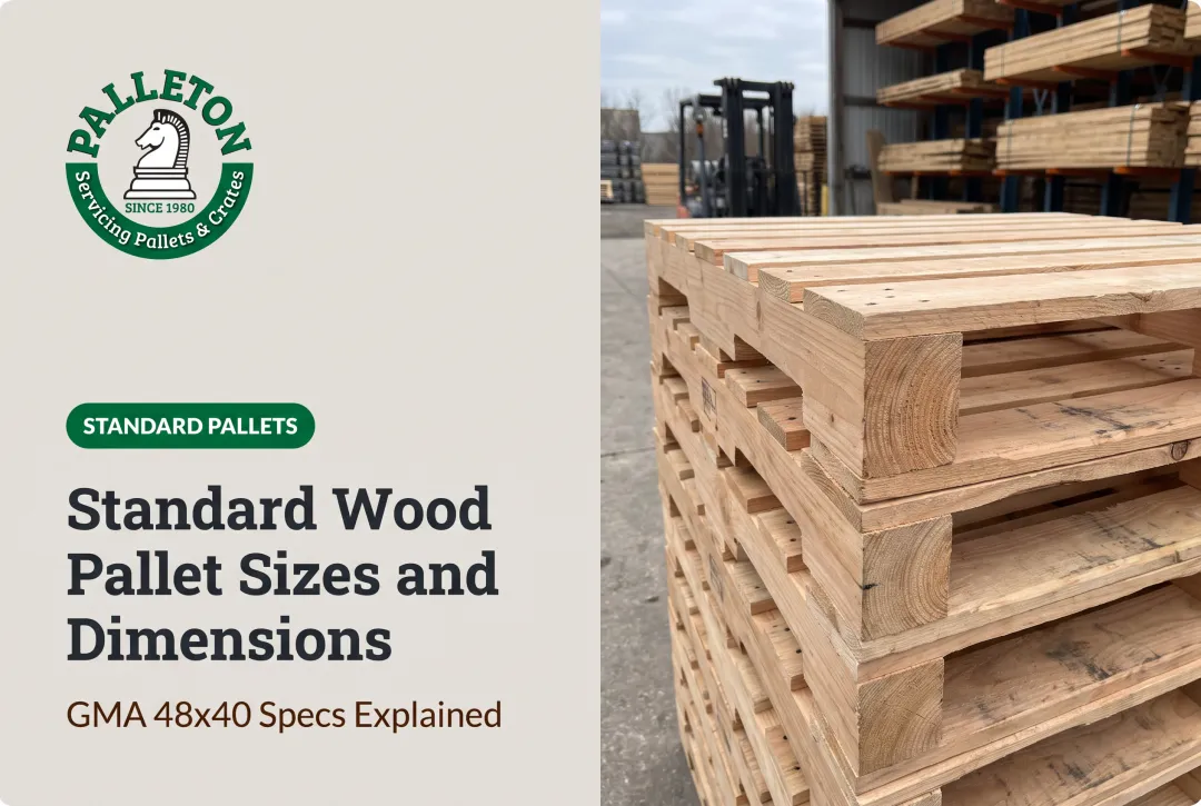 Standard Wood Pallet Sizes and Dimensions