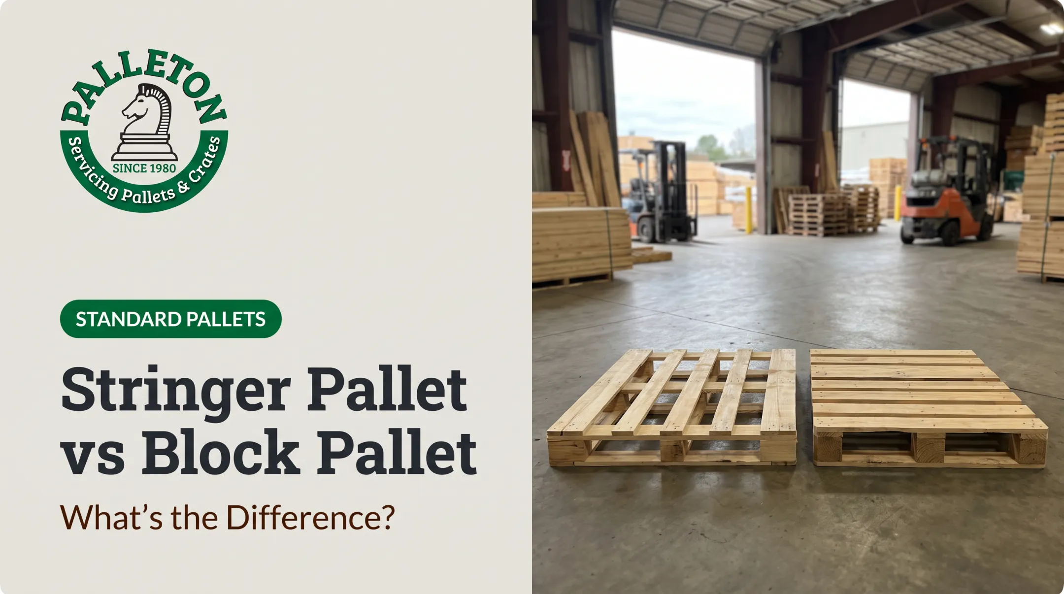 Stringer Pallet vs Block Pallet: What's the Difference?