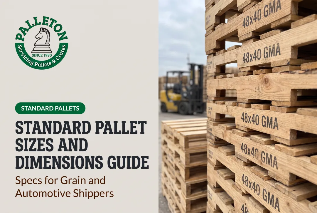 Standard Pallet Sizes and Dimensions Guide