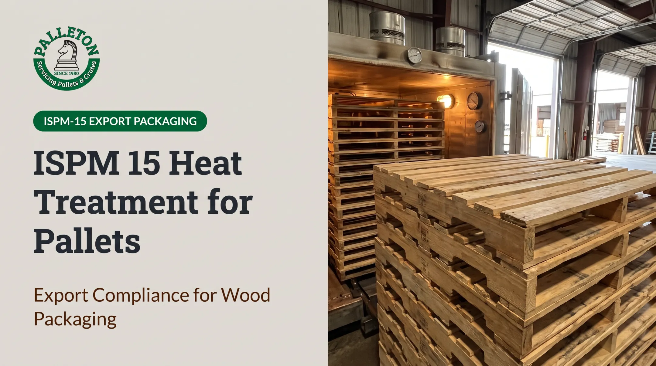 ISPM 15 Heat Treatment for Pallets