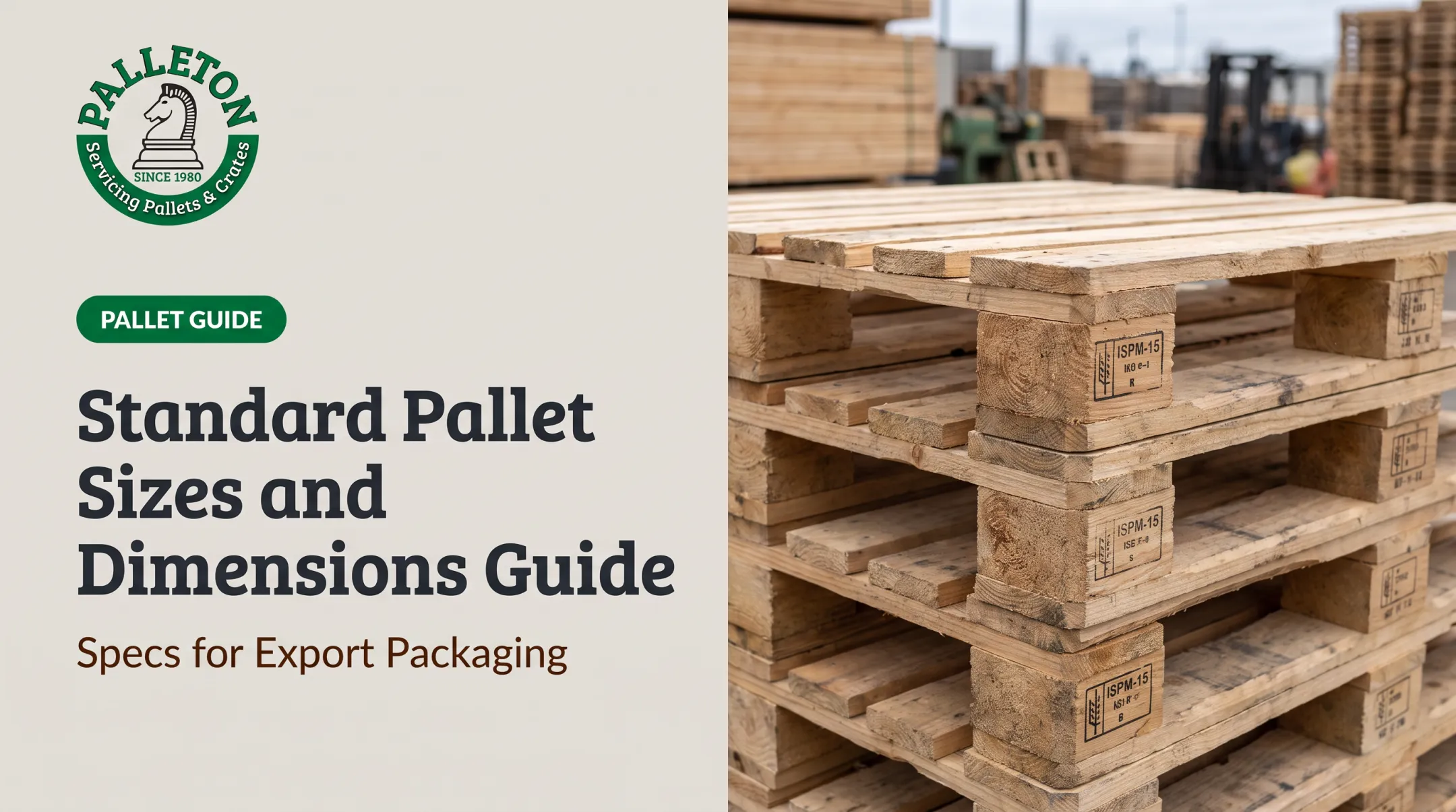 Standard Pallet Sizes and Dimensions Guide