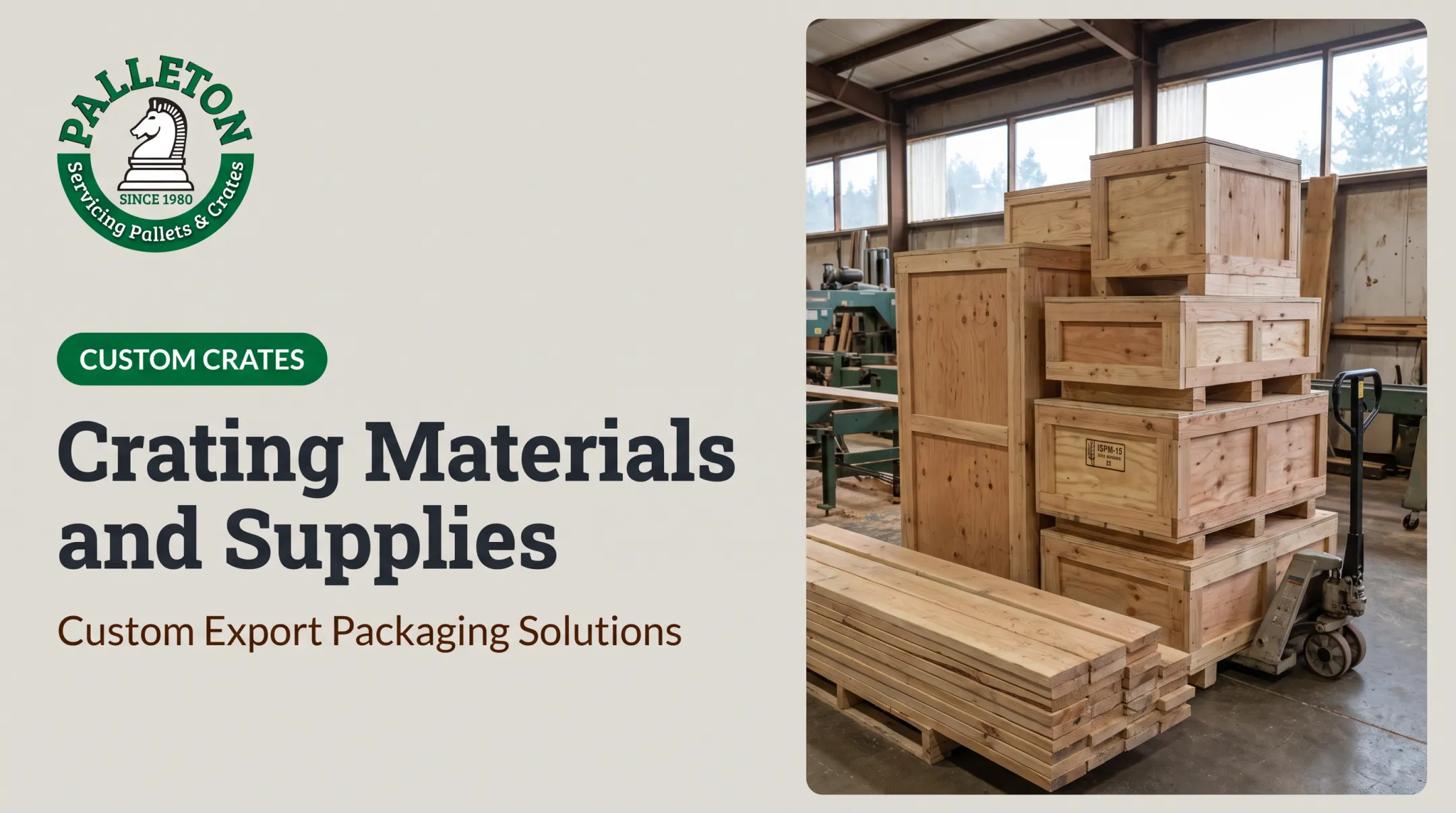 Crating Materials and Supplies