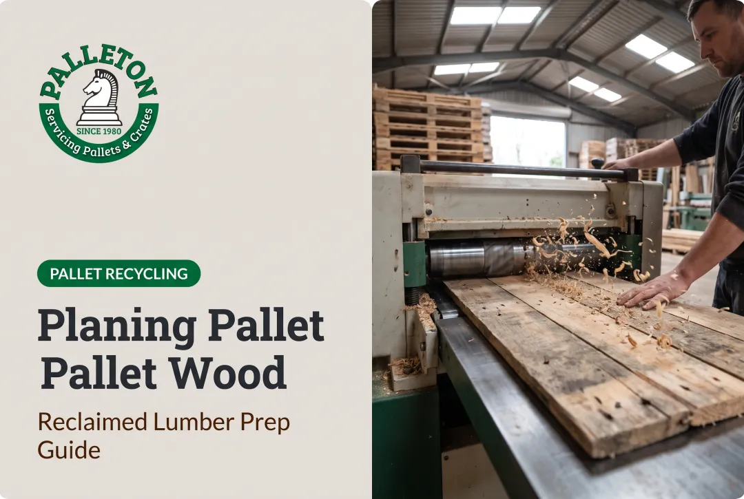 Planing Pallet Wood