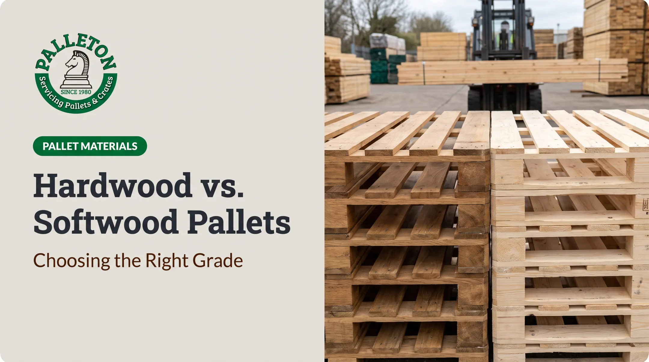 Hardwood vs. Softwood Pallets