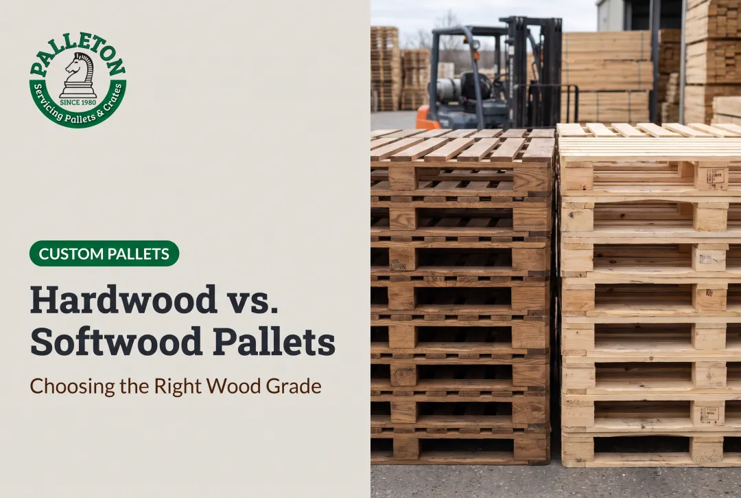 Hardwood vs. Softwood Pallets