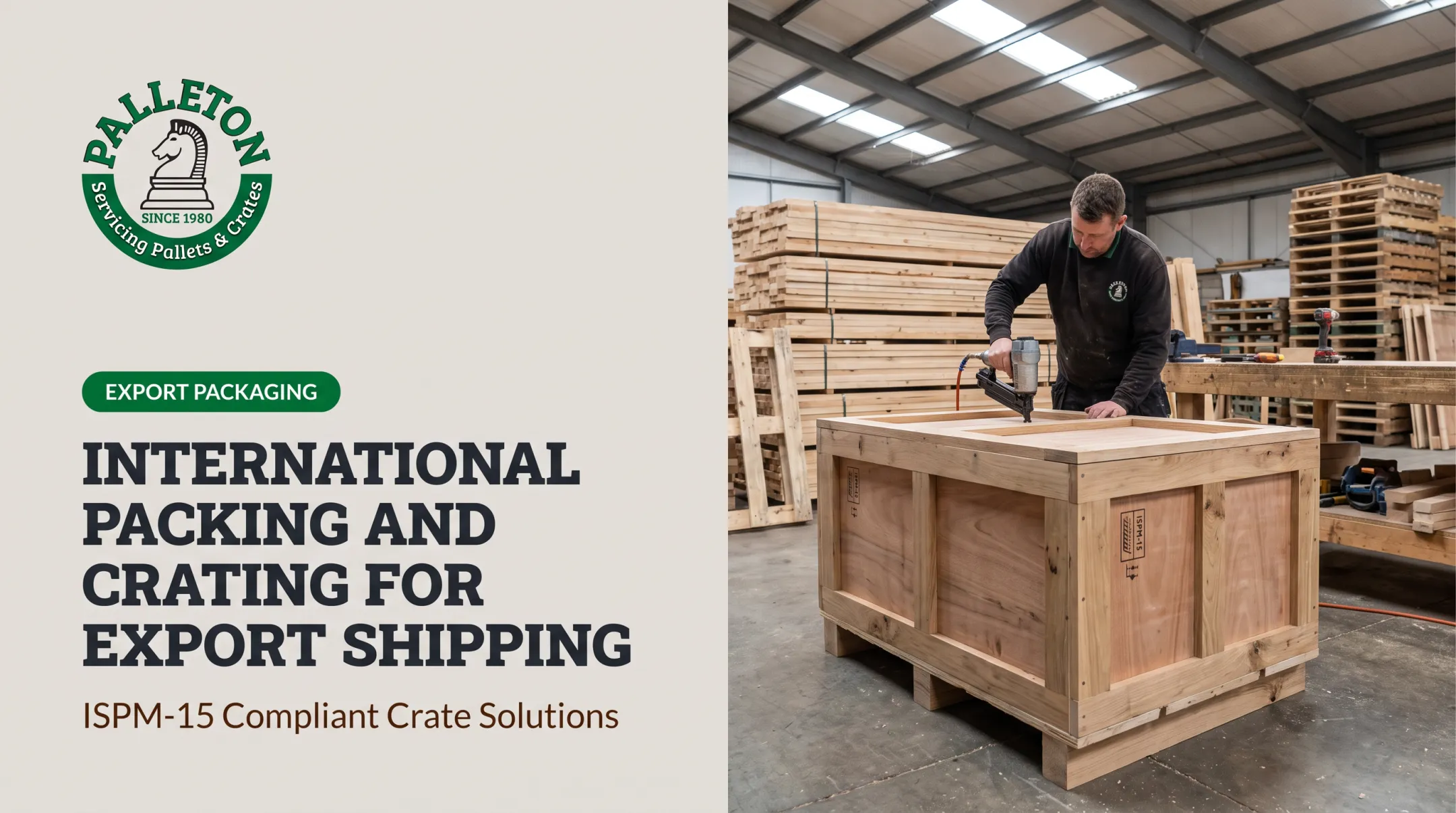 International Packing and Crating for Export Shipping