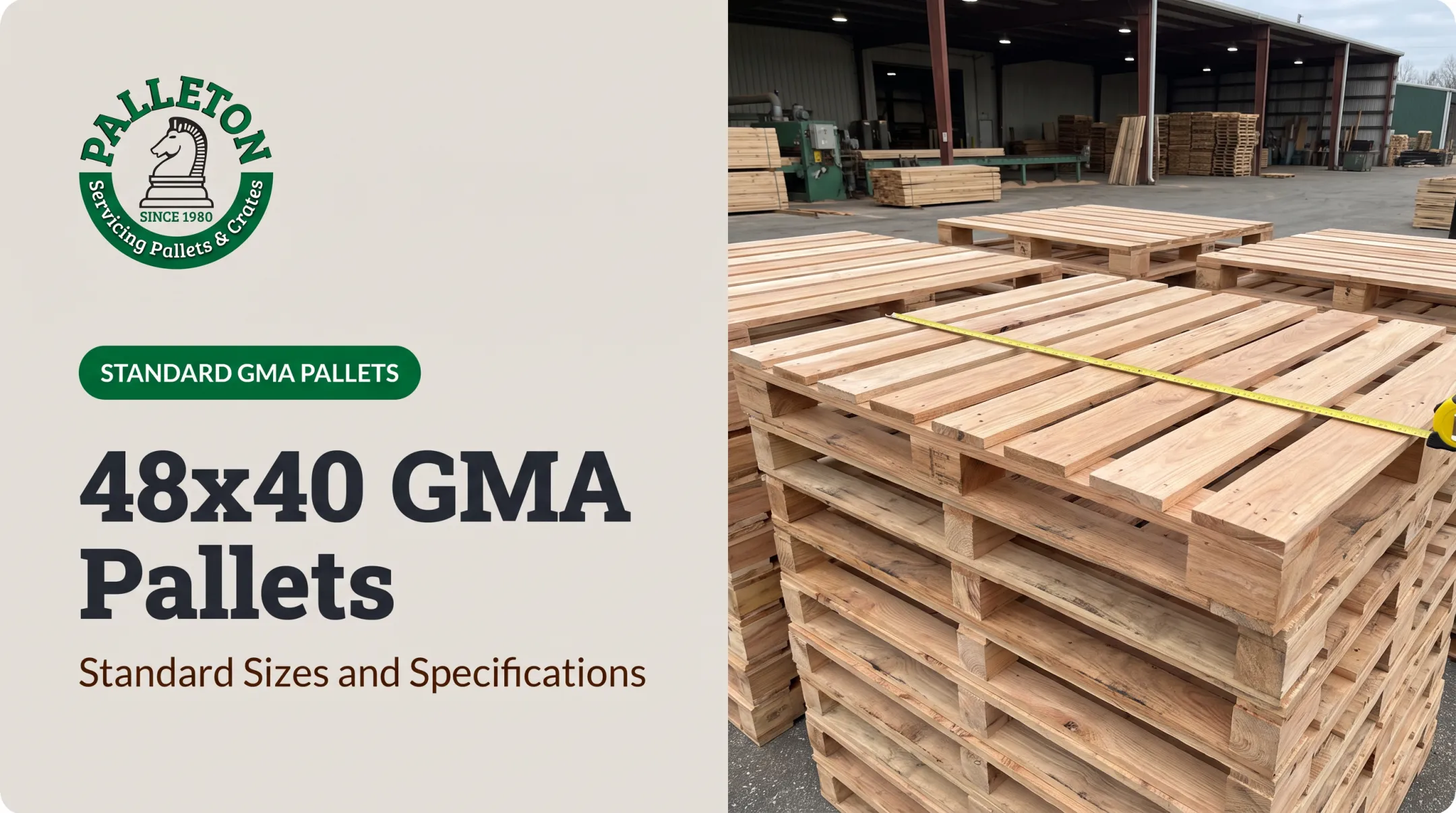 48x40 GMA Pallets: Standard Sizes and Specifications