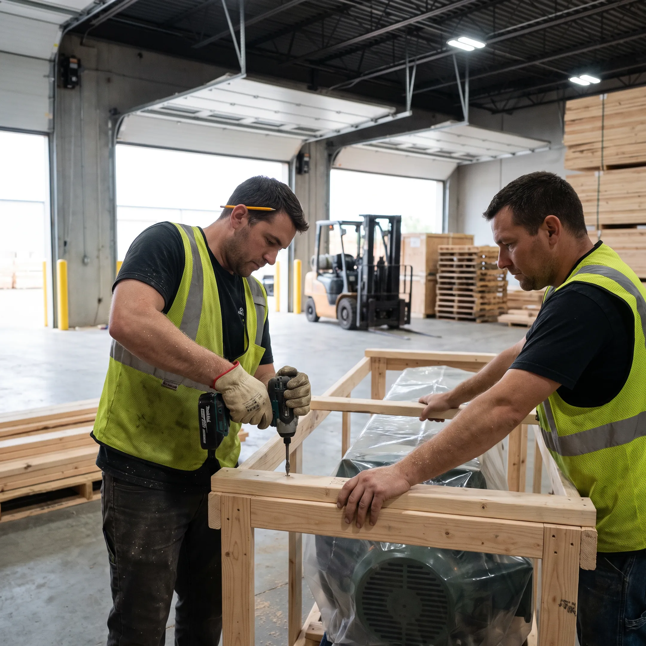 Packing, Crating and Shipping Services
