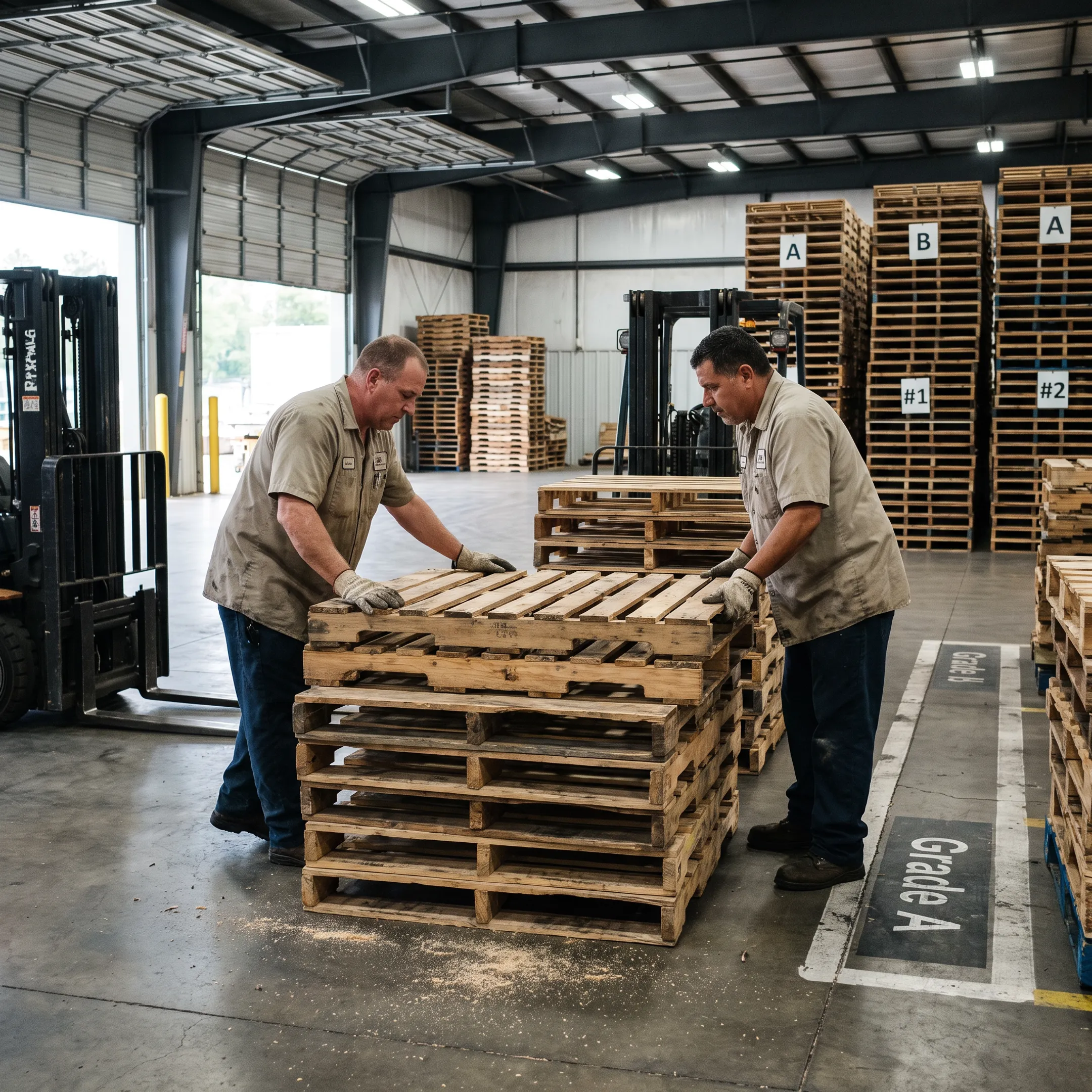 Used Pallet Collection and Recycling