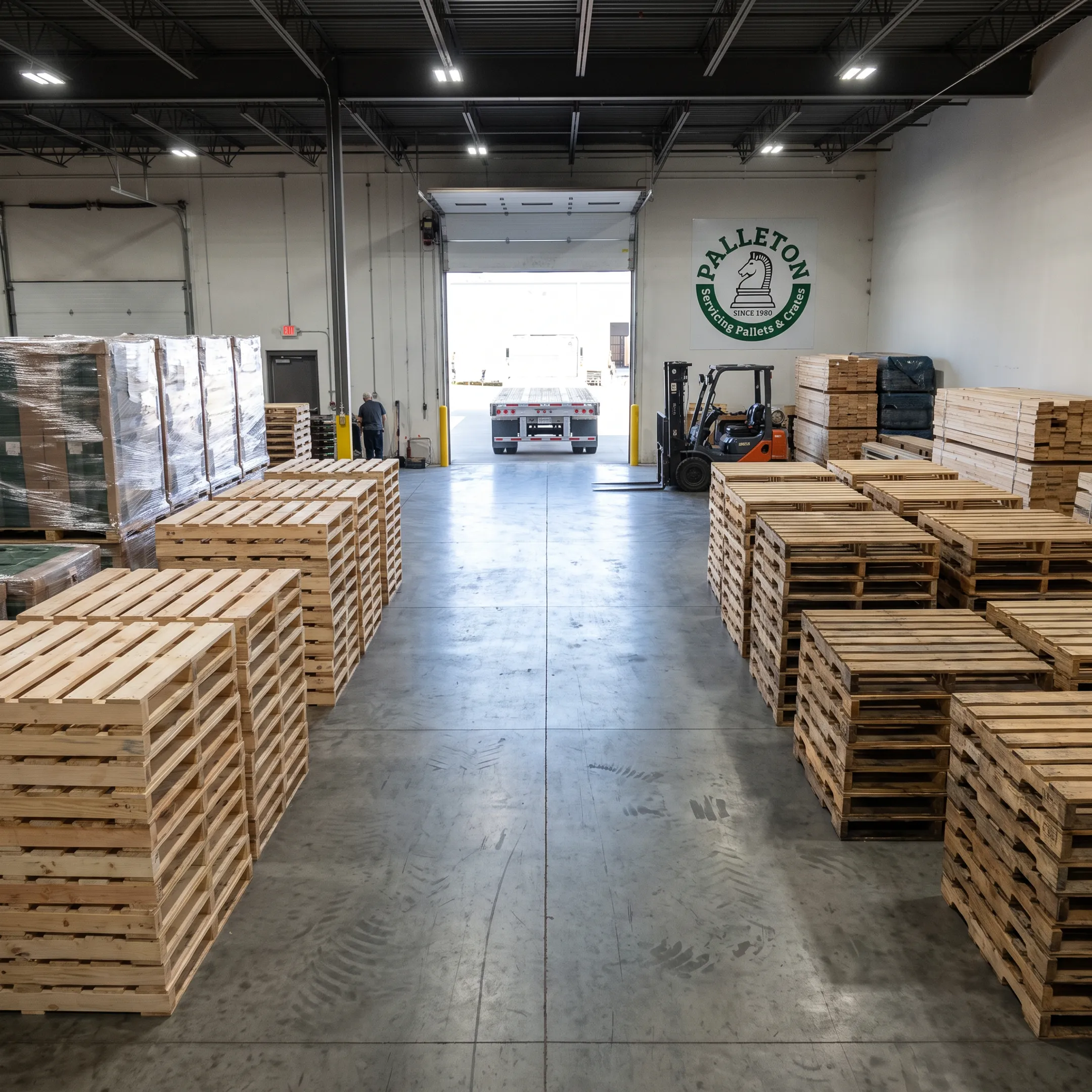 New, Used and Custom 48x40 Wooden Pallet Supplier
