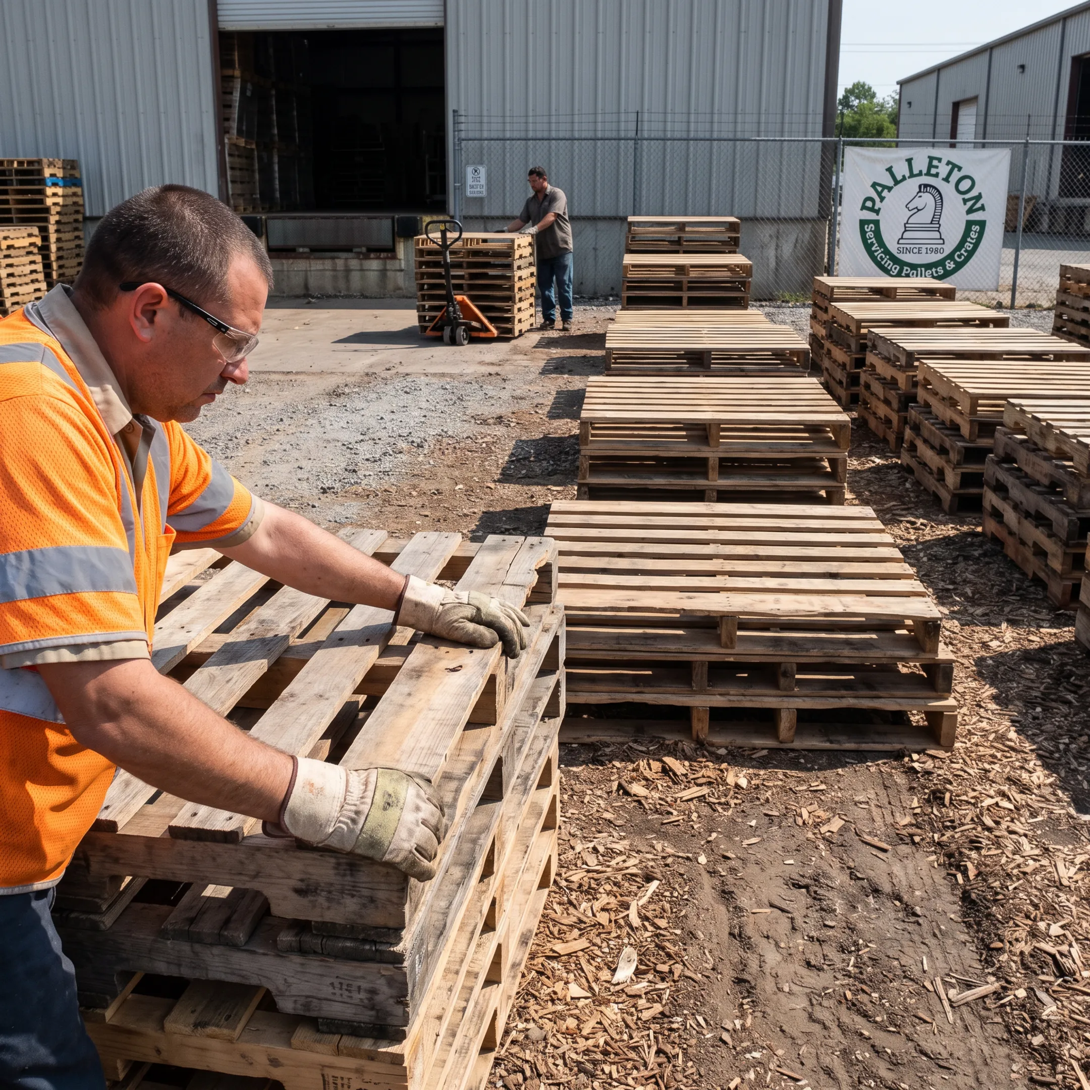 We Buy Used Pallets