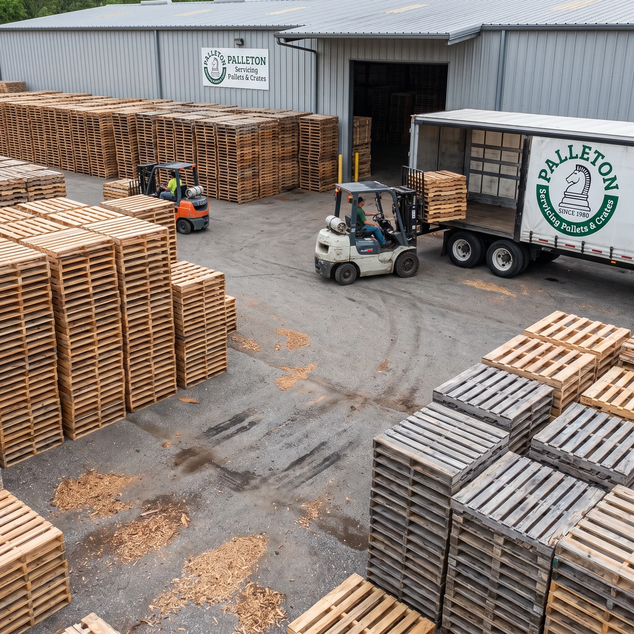 We Buy and Sell Wood Pallets