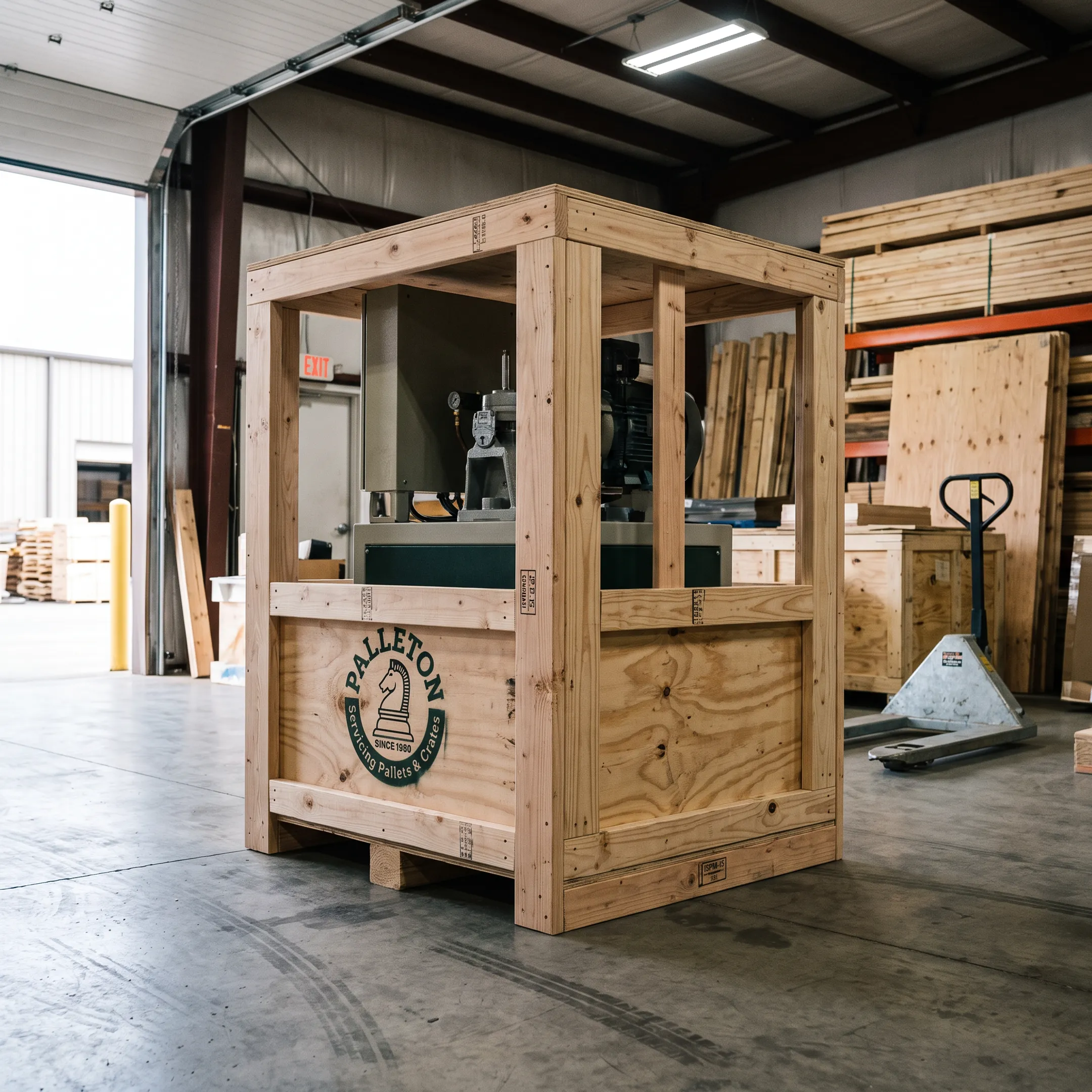 Cleated Wooden Boxes and Crates