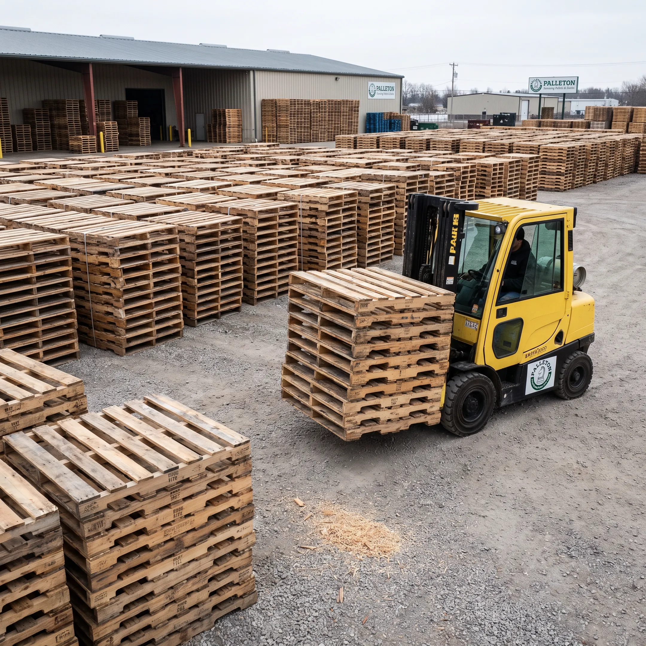 Buy and Sell Used Pallets