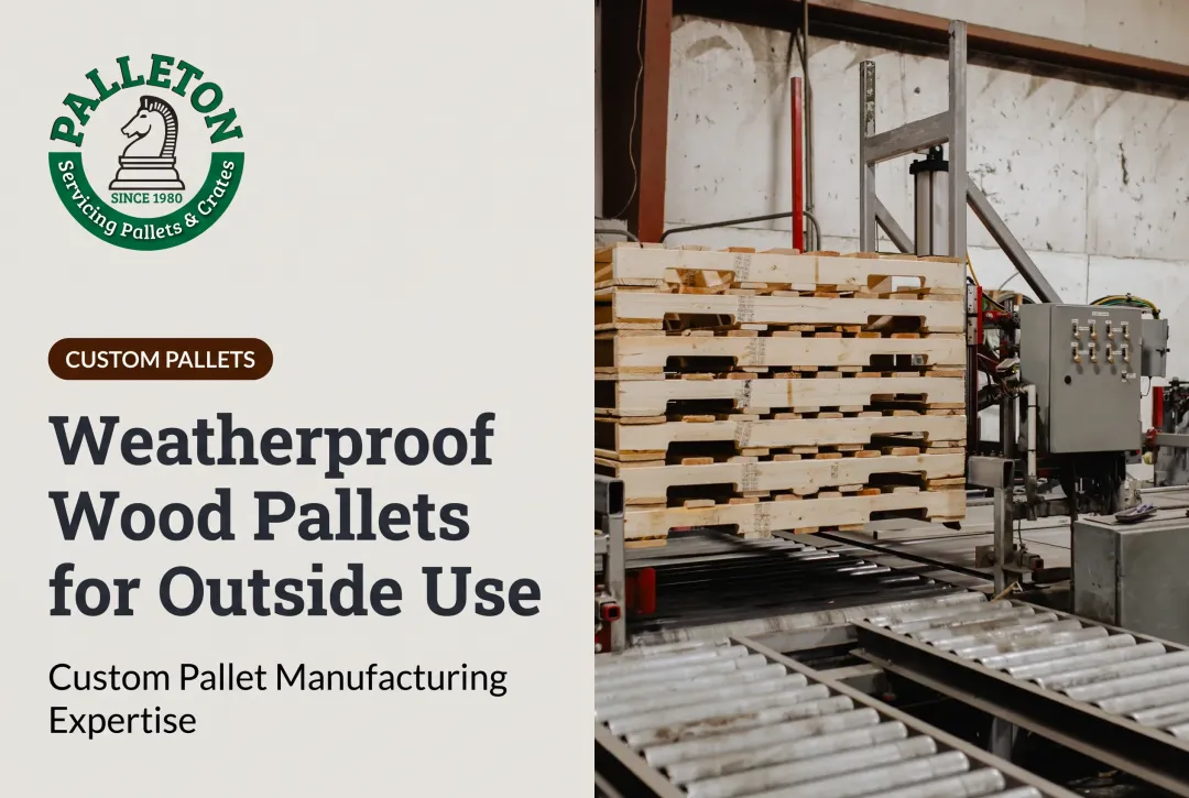 Weatherproof Wood Pallets for Outside Use