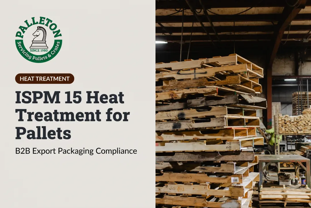 ISPM 15 Heat Treatment for Pallets