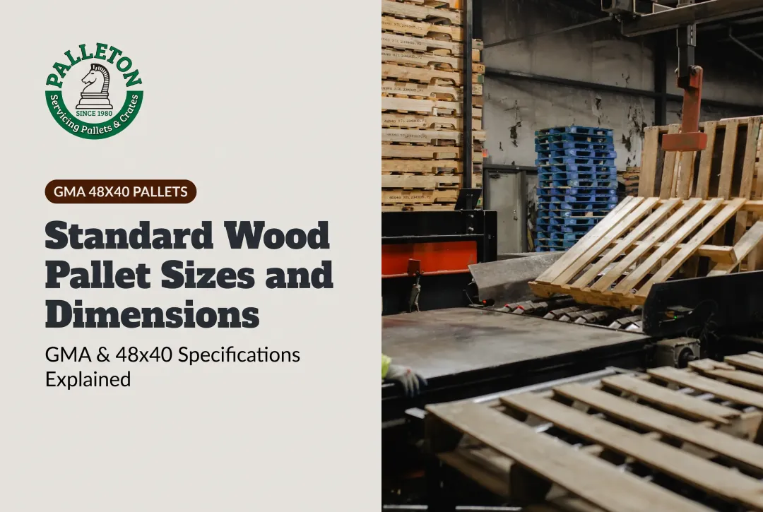 Standard Wood Pallet Sizes and Dimensions