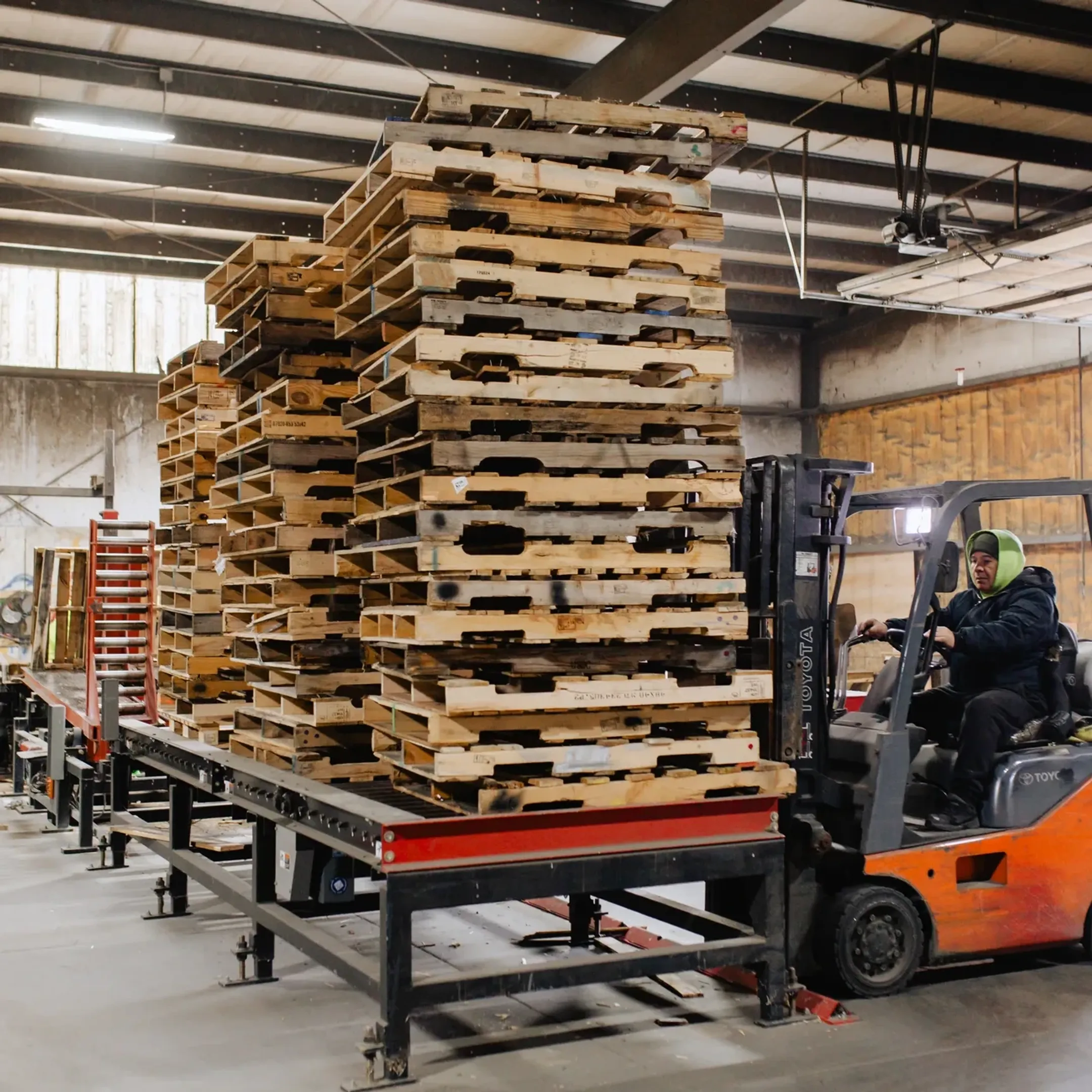Pallets in Iowa