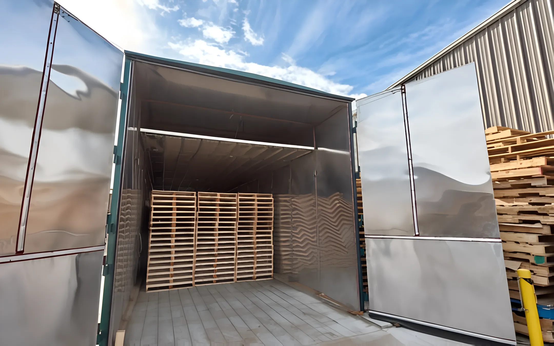 International export wood packaging