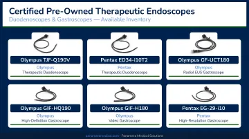 Panamera Medical Solutions certified pre-owned therapeutic duodenoscopes and gastroscopes inventory