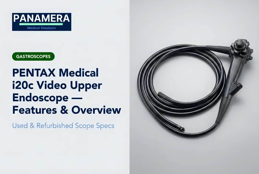 Pentax Medical i20c Video Upper Endoscope — Features & Overview
