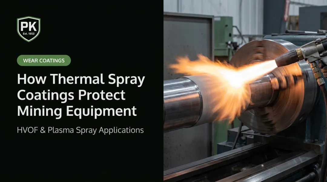 How Thermal Spray Coatings Protect Mining Equipment