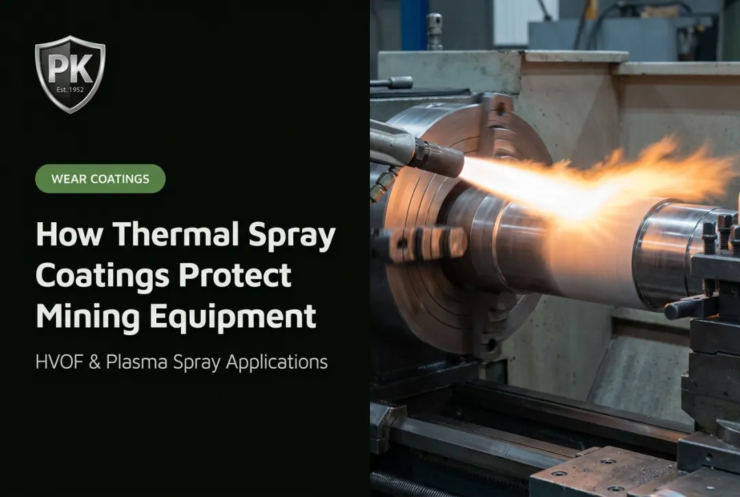 How Thermal Spray Coatings Protect Mining Equipment