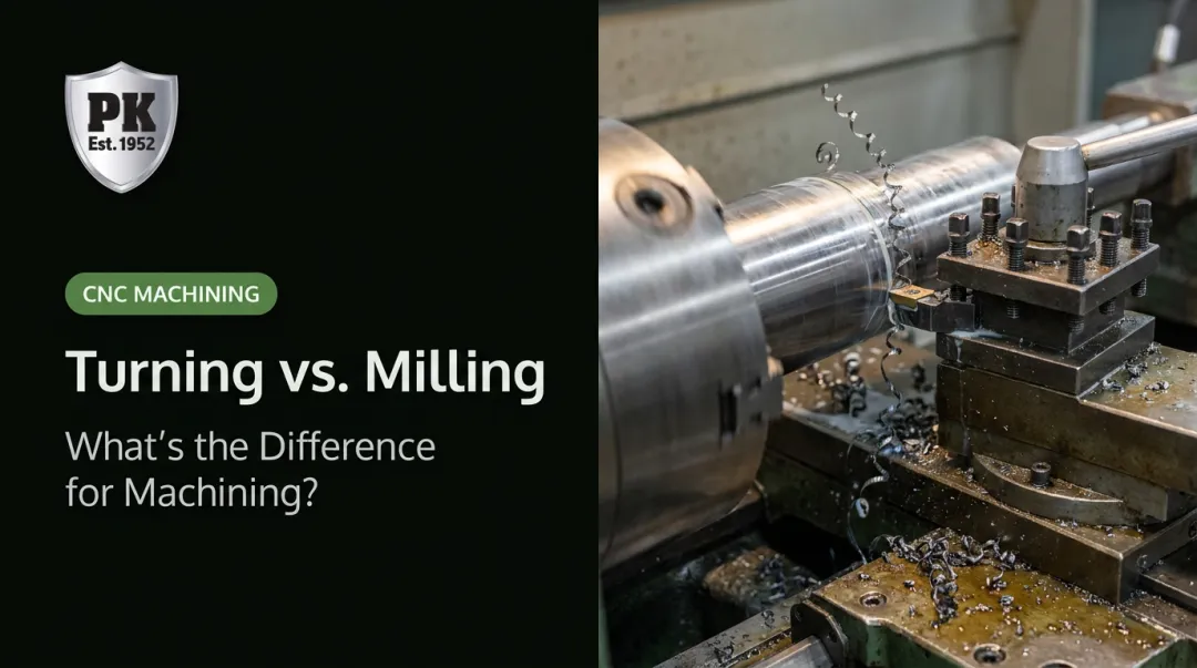 Turning vs. Milling: What's the Difference for Machining?