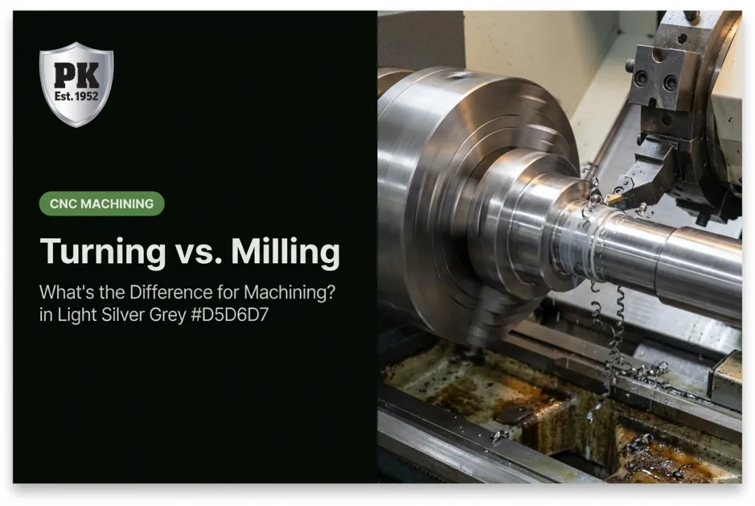 Turning vs. Milling: What's the Difference for Machining?