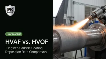 HVAF vs. HVOF: Tungsten Carbide Coating Deposition Rate Comparison