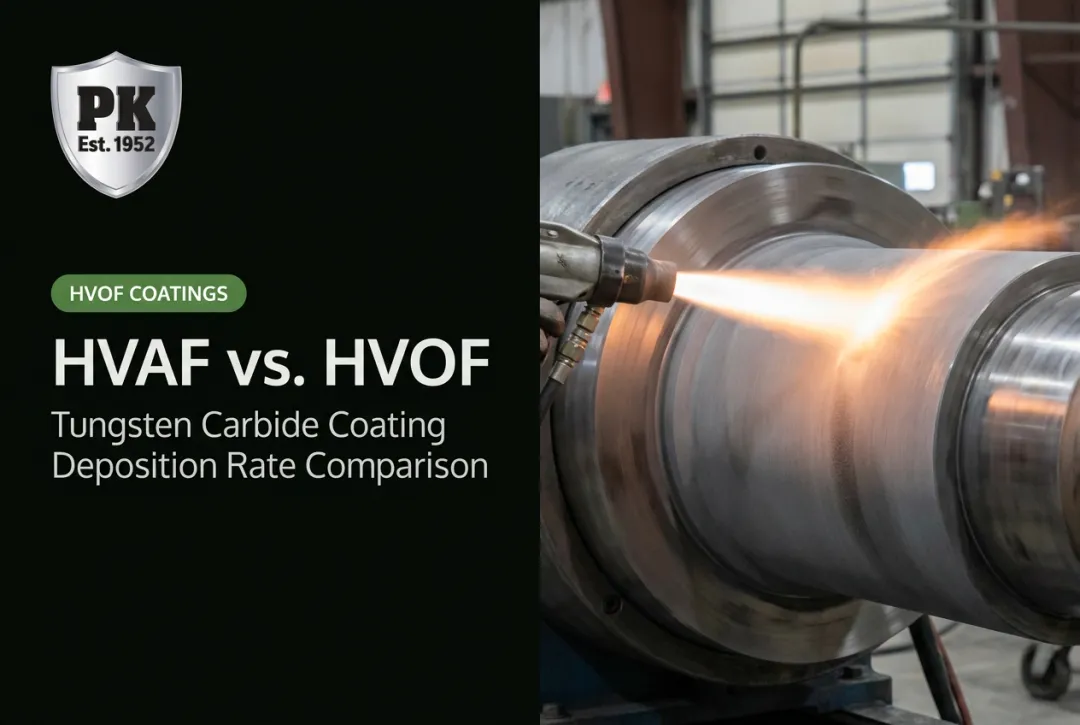HVAF vs. HVOF: Tungsten Carbide Coating Deposition Rate Comparison