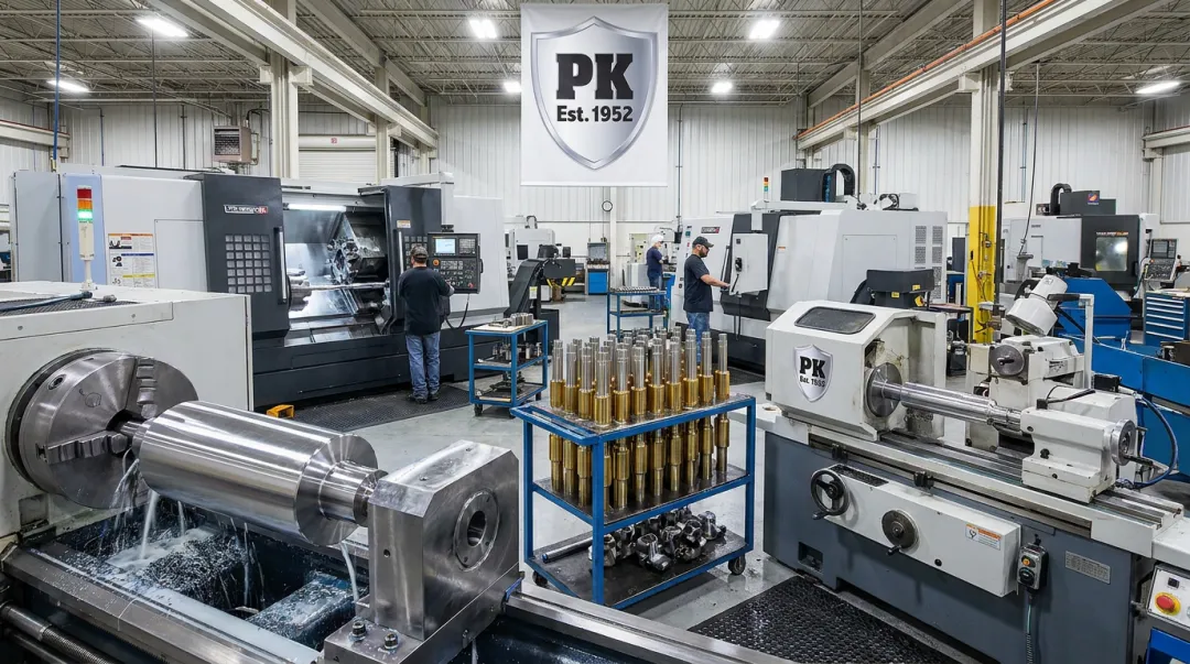 Parkway-Kew CNC machining and hardsurfacing coating facility equipment