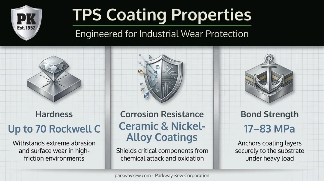 Comparison of plasma spray coating hardness corrosion resistance and bond strength