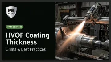 HVOF Coating Thickness: Limits & Best Practices