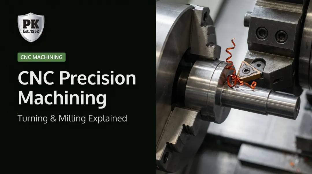 CNC Precision Machining: Turning & Milling Explained