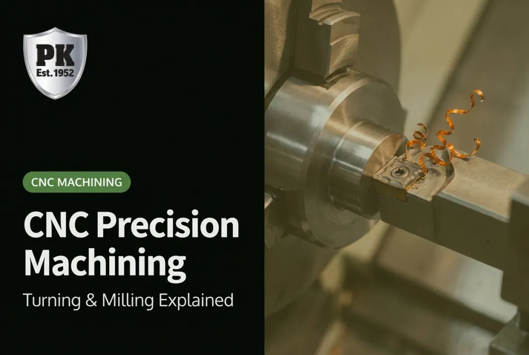CNC Precision Machining: Turning & Milling Explained