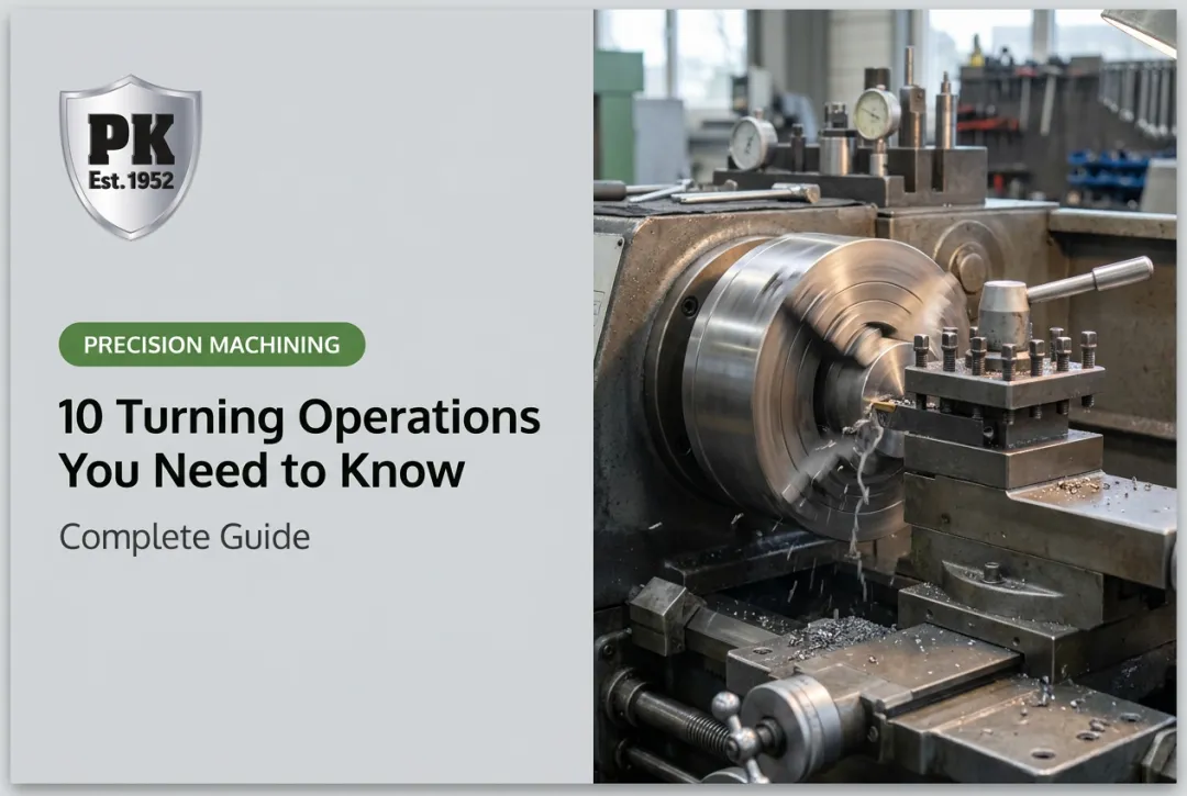 10 Turning Operations You Need to Know: Complete Guide