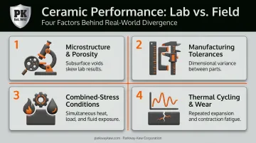Four factors causing ceramic corrosion performance to deviate from lab data