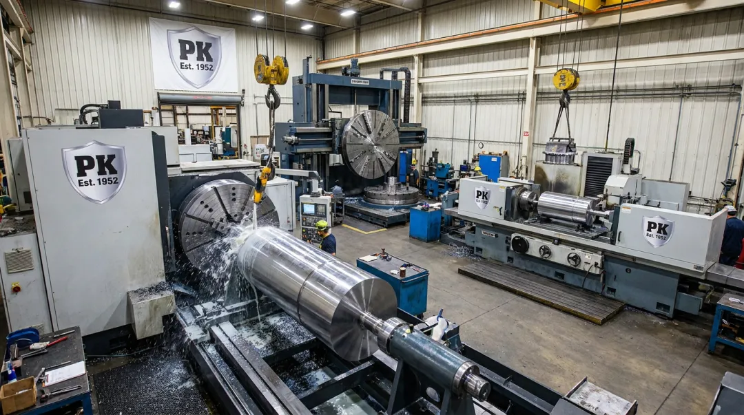 Parkway-Kew large-diameter CNC turning and grinding equipment for industrial parts