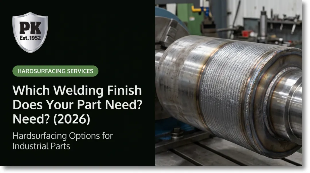 Which Welding Finish Does Your Part Need? (2026)